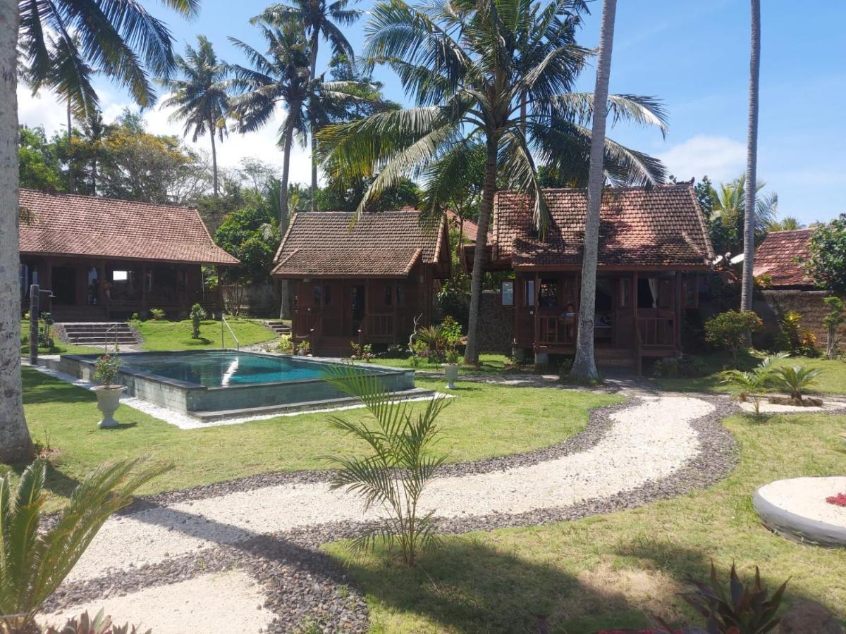 Wooden House Candidasa Manggis Buitenkant foto